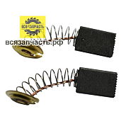 Электроугольная щетка 5х11х16.5 пружина, пятак, отстрел 1 подходит для МАКИТА (аналог) СВ-303А\ СВ-304А