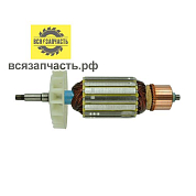 Якорь для УШМ ИНТЕРСКОЛ УШМ-230/2100М (L-211 мм, D-54 мм, Резьба М8 (шаг 1.25 мм))