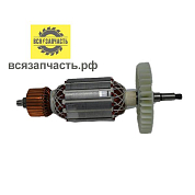 Якорь для электропилы CHAMPION 424N-18 (L-176 мм, D-47 мм, 11 зубов, наклон влево)