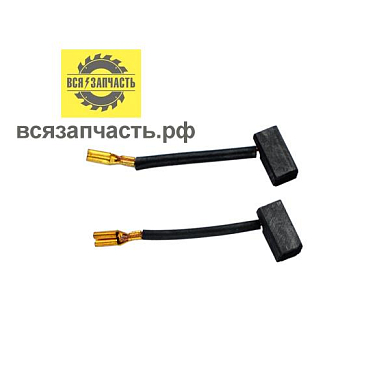 Электроугольная щетка 6,4х7,4х13 поводок клемма-мама для УШМ HITACHI G 13SR3
