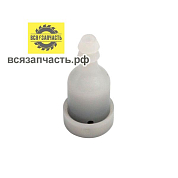 Сапун топливного бака для бензопилы/ бензокосы; d 12 мм, h 25 мм