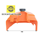 Крышка воздушного фильтра для бензопилы STIHL MS 341, 361 VZ