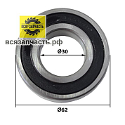 Подшипник 6206-2RS