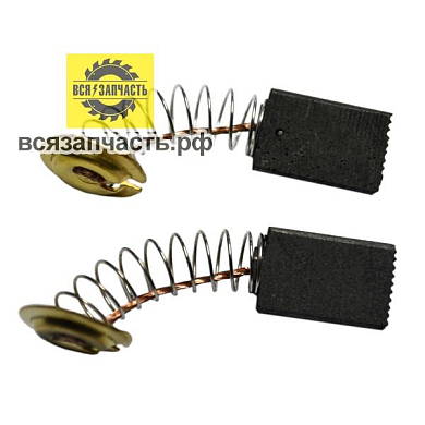 Электроугольная щетка 5х11х16.5 пружина, пятак, отстрел подходит для МАКИТА (аналог) СВ-304 в коробке VZ