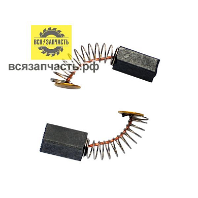 Электроугольная щетка 5х8х12 d 7.5 кр.пятак