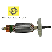 Якорь для электролобзика HITACHI CJ 90 VST (L- 154 мм, D- 32 мм 4 зуба наклон вправо)