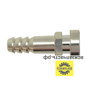 Штуцер байонетное соединение по зажиму 70/Ёлочка Ø 8 мм