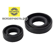 Комплект сальников коленвала для бензокосы КИТАЙ объемом 43 см3,(15х30х7; 12х22х7) VZ