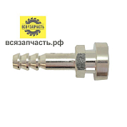 Штуцер байонетное соединение по зажиму 70/Ёлочка Ø 6 мм