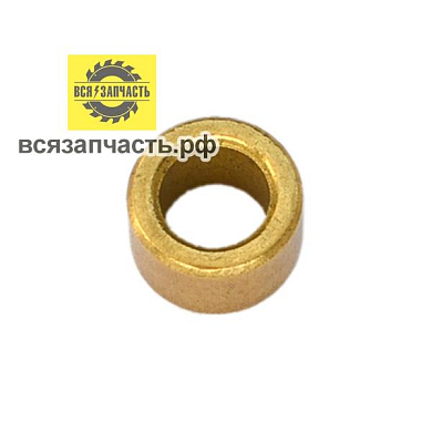 Втулка медно-графитовая для редуктора электроинструмента, размеры 10x16x10 мм VZ