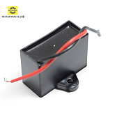 Конденсатор пусковой CBB-61, 450 В, 12 мкФ, 2 гибких вывода