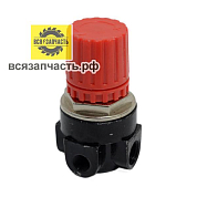 Регулятор давления для компрессора на 3 выхода 1/4-1/8-1/4 VZ