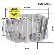 Головка компрессора КИТАЙ, КАЛИБР 2000