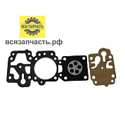 Ремкомплект карбюратора для бензокос КИТАЙ объемом 43-52 см (4 предмета) VZ