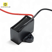 Конденсатор пусковой CBB-61, 450 В, 2,5 мкФ, 2 гибких вывода