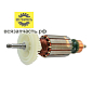 Якорь для УШМ BOSCH GWS 6-125, GWS 7-125 PROFESSIONAL (L-154 мм, D-35 мм, резьба М6 (шаг 1.0 мм))