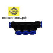 Переходники,соединители трубок, быстросъёмы для компрессора ШЛ8/СМ/2х2/3хШЛ8/СМ