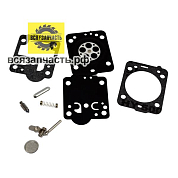 Ремкомплект карбюратора для бензопилы HUSQVARNA 236, 240, 135, 140, 435, 440 (полный) VZ