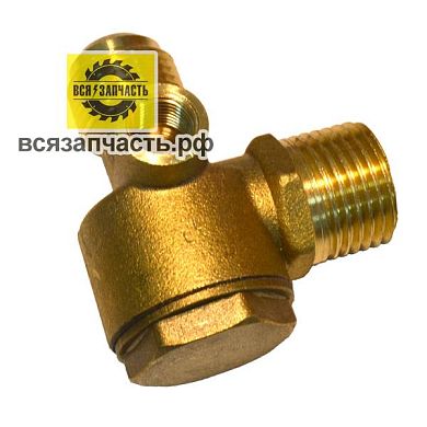 Обратный клапан для воздушного компрессора, резьба 5х19х21 мм